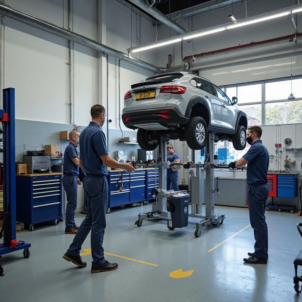 Modern workshop facility