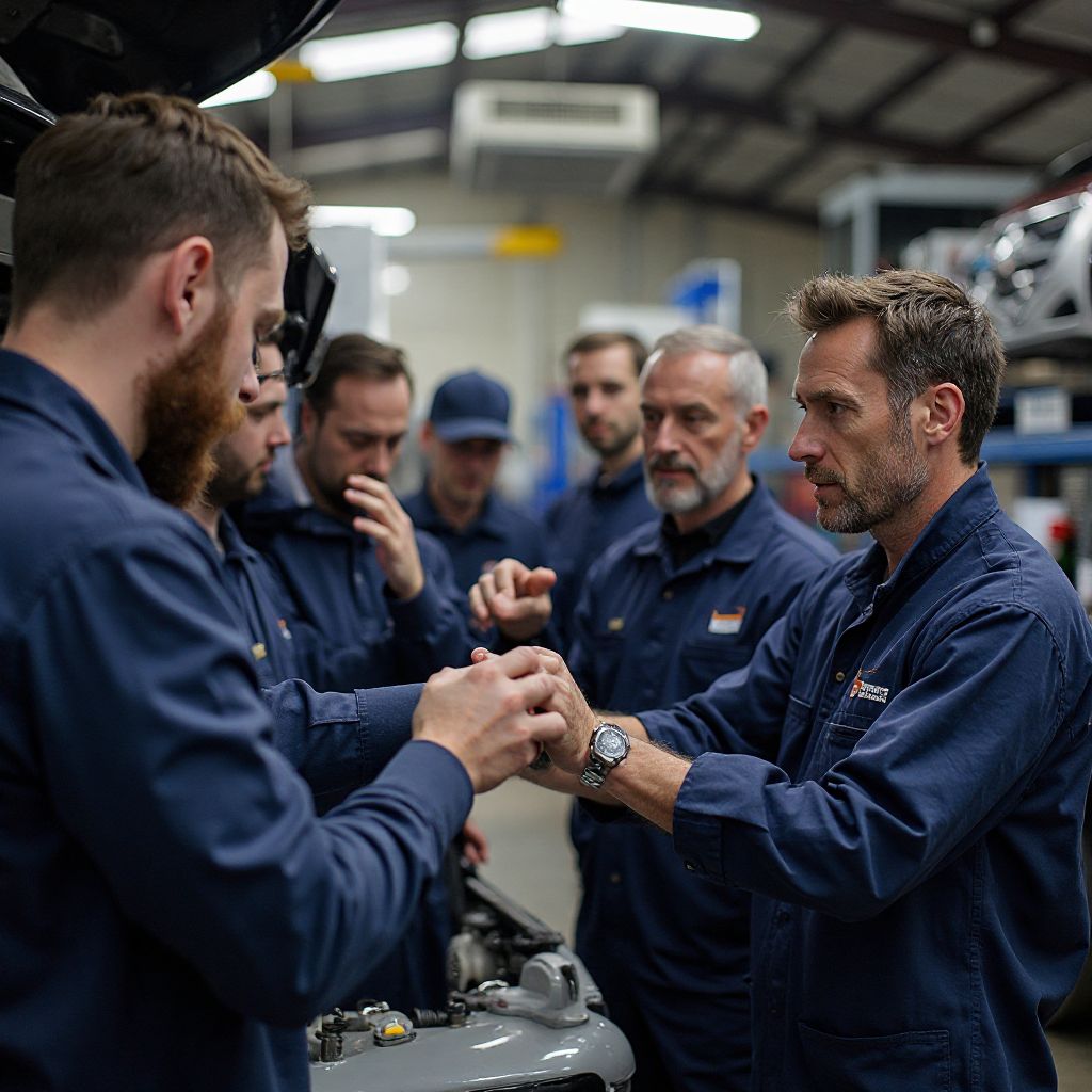 Team training session